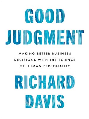 Good Judgment - ebook